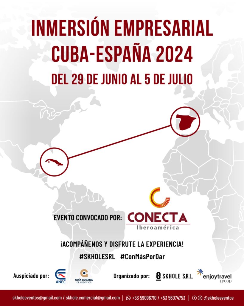 VIAJE EN LA 1RA INMERSIÓN EMPRESARIAL CUBA-ESPAÑA 2024